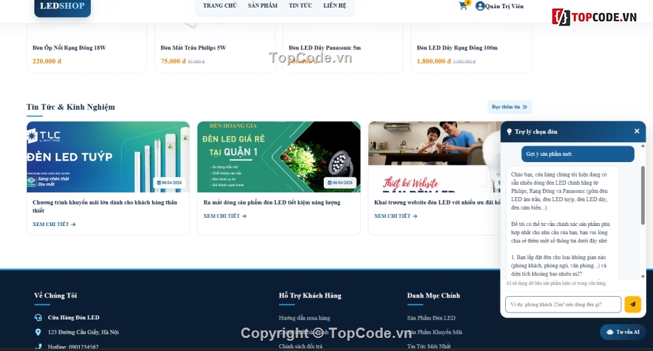 bán website,website,AI